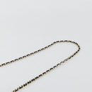 CHANEL Matelasse Ketting Schoudertas Lamsleer Zwart Goud CC Auth gh2043-14