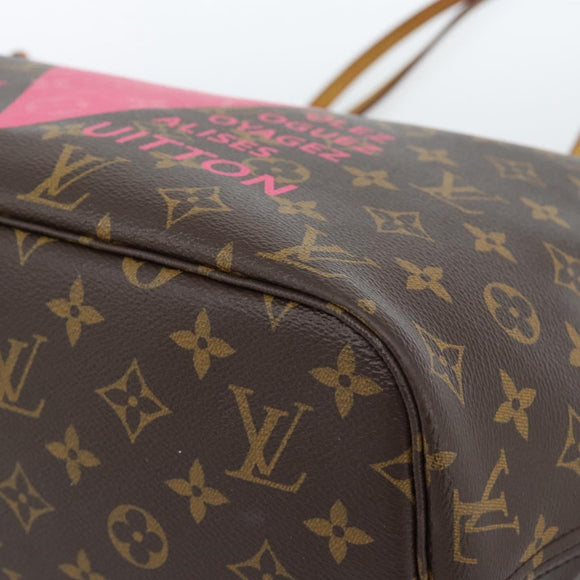 LOUIS VUITTON Monogram Neverfull MM Tote Bag Grenard M41602 LV Auth gh2049A