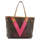 LOUIS VUITTON Monogram Neverfull MM Tote Bag Grenard M41602 LV Auth gh2049A-13