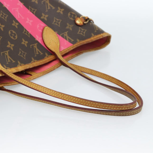 LOUIS VUITTON Monogram Neverfull MM Tote Bag Grenard M41602 LV Auth gh2049A
