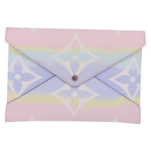 LOUIS VUITTON Monogram Escal Pochette Kirigami Pouch M69119 Auth gh2051SAM