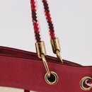 LOUIS VUITTON Cruise line Eponge Tote Bag Pile White M92096 LV Auth gh2053A-21