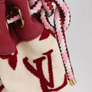 LOUIS VUITTON Cruise line Eponge Tote Bag Pile White M92096 LV Auth gh2053A-3