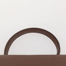 GIVENCHY Hand Bag Leather 2 Set Black Brown Auth gh2056-14
