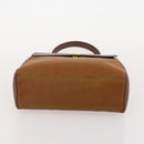 GIVENCHY Hand Bag Leather 2 Set Black Brown Auth gh2056-15