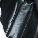 GIVENCHY Hand Bag Leather 2 Set Black Brown Auth gh2056-17