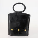 GIVENCHY Hand Bag Leather 2 Set Black Brown Auth gh2056-2