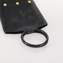 GIVENCHY Hand Bag Leather 2 Set Black Brown Auth gh2056-5