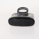 GIVENCHY Hand Bag Leather 2 Set Black Brown Auth gh2056-7