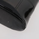 GIVENCHY Hand Bag Leather 2 Set Black Brown Auth gh2056-8