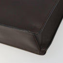 GUCCI Shoulder Bag Leather Brown Auth gh2057-14