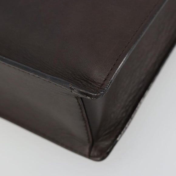 GUCCI Shoulder Bag Leather Brown Auth gh2057