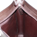 GUCCI Shoulder Bag Leather Brown Auth gh2057-18