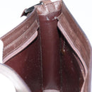 GUCCI Shoulder Bag Leather Brown Auth gh2057-19