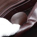 GUCCI Shoulder Bag Leather Brown Auth gh2057-12