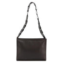 GUCCI Shoulder Bag Leather Brown Auth gh2057-2