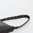 GUCCI Shoulder Bag Leather Brown Auth gh2057-8