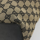 GUCCI GG Canvas Tote Bag Navy Gold 002 1098 Auth gh2060-10