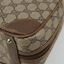 GUCCI GG Supreme Hand Bag PVC Beige Gold 000 39 0030 Auth gh2061-10