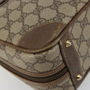 GUCCI GG Supreme Hand Bag PVC Beige Gold 000 39 0030 Auth gh2061-11
