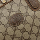 GUCCI GG Supreme Hand Bag PVC Beige Gold 000 39 0030 Auth gh2061-14
