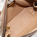 GUCCI GG Supreme Hand Bag PVC Beige Gold 000 39 0030 Auth gh2061-17