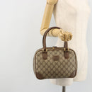 GUCCI GG Supreme Hand Bag PVC Beige Gold 000 39 0030 Auth gh2061-24