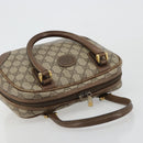 GUCCI GG Supreme Hand Bag PVC Beige Gold 000 39 0030 Auth gh2061-6