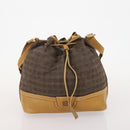 FENDI MCM Loewe Chloe Bag Leather Canvas 4 Set Beige Black Brown Auth gh2062-14
