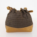 FENDI MCM Loewe Chloe Bag Leather Canvas 4 Set Beige Black Brown Auth gh2062-15