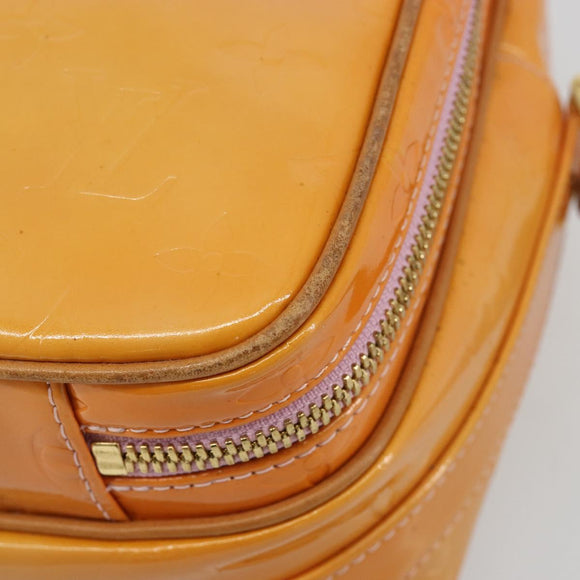 LOUIS VUITTON Monogram Vernis Wooster Schultertasche Rosa M91037 LV Auth gh2063
