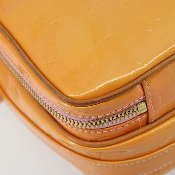 LOUIS VUITTON Monogram Vernis Wooster Schultertasche Rosa M91037 LV Auth gh2063