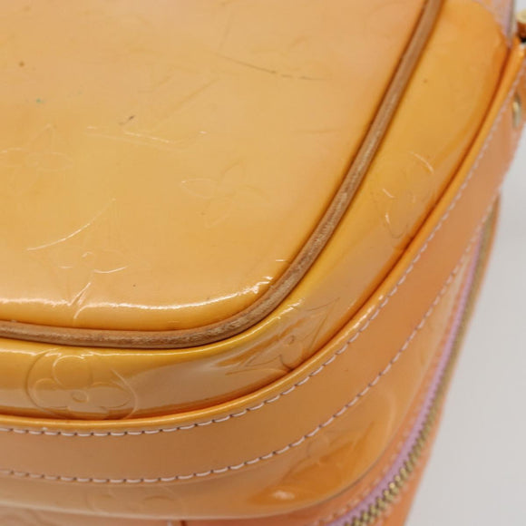 LOUIS VUITTON Monogram Vernis Wooster Schultertasche Rosa M91037 LV Auth gh2063