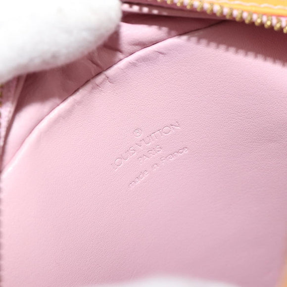 LOUIS VUITTON Monogram Vernis Wooster Schultertasche Rosa M91037 LV Auth gh2063