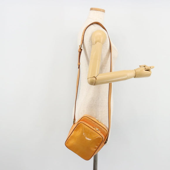 LOUIS VUITTON Monogram Vernis Wooster Schultertasche Rosa M91037 LV Auth gh2063