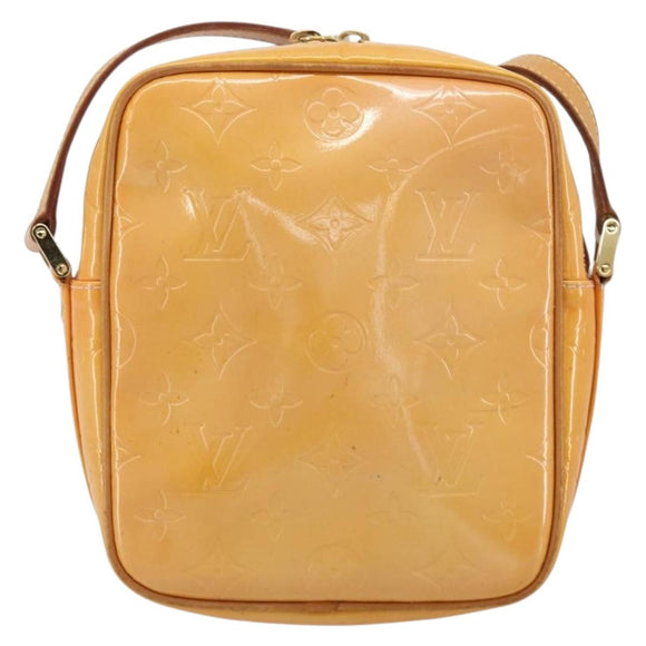 LOUIS VUITTON Monogram Vernis Wooster Schultertasche Rosa M91037 LV Auth gh2063