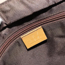 GUCCI GG Canvas Tragetasche Beige Silber 019 0402 Auth gh2071-19