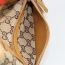 GUCCI GG Canvas Tragetasche Beige Silber 019 0402 Auth gh2071-24