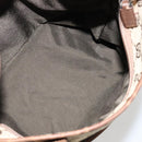 GUCCI GG Canvas Tote Bag Beige Silver 28893 Auth gh2075-18