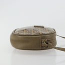 FENDI Zucchino Canvas Umhängetasche beschichtetes Canvas Beige Gold Original gh2077-3