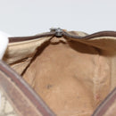 GUCCI GG Supreme Web Sherry Line Boston Bag PVC Beige Gold 010 378 Auth gh2078-21