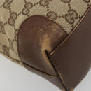 GUCCI GG Canvas Tote Bag Beige Gold 002 1119 Auth gh2080-16