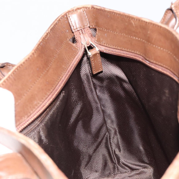 GUCCI GG Canvas Tote Bag Beige Gold 002 1119 Auth gh2080