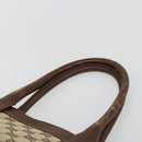 GUCCI GG Canvas Tote Bag Beige Gold 002 1119 Auth gh2080-8