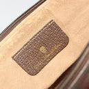 GUCCI GG Supreme Web Sherry Line Bag PVC Beige Gold 904 02 026 Auth gh2081-16