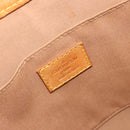 LOUIS VUITTON Monogram Vernis Maple Drive Hand Bag Noisette M91376 Auth gh2083-19