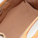 LOUIS VUITTON Monogram Vernis Maple Drive Hand Bag Noisette M91376 Auth gh2083-11