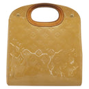 LOUIS VUITTON Monogram Vernis Maple Drive Hand Bag Noisette M91376 Auth gh2083-2