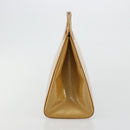 LOUIS VUITTON Monogram Vernis Maple Drive Hand Bag Noisette M91376 Auth gh2083-4
