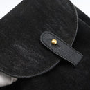 GUCCI Bamboo Backpack Suede Black Gold 003 1956 0030 Auth gh2084A-17
